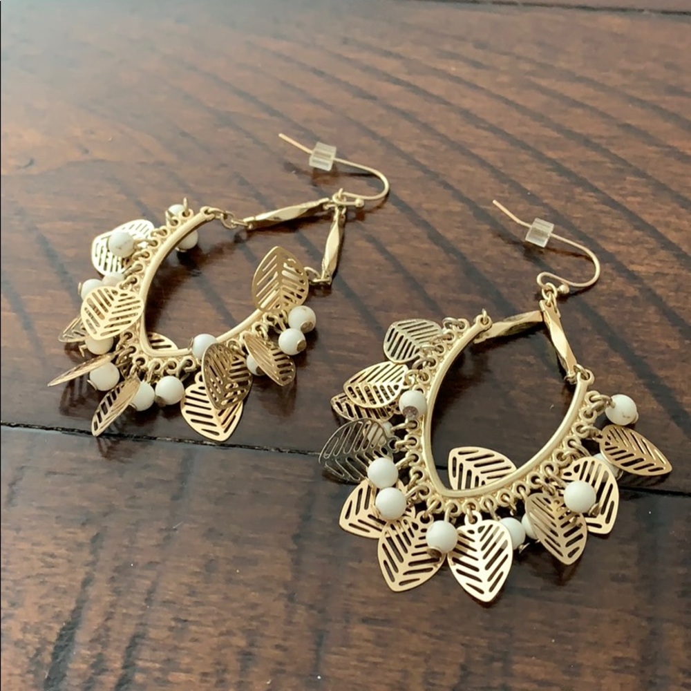WHBM Gold Earrings
